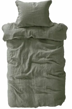 Ellos Home Sengesæt Candice i vasket hør - 2 eller 3 dele