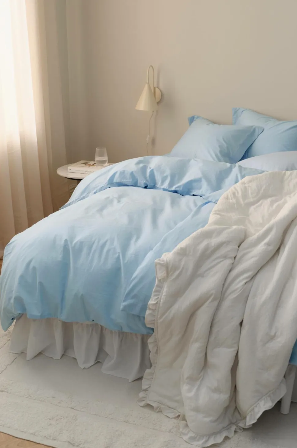 Ellos Home Sengesæt Juliette af økologisk bomuld - 2 eller 3 dele