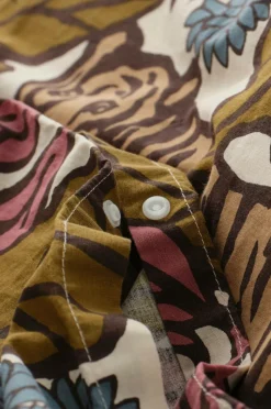 Ellos Home Sengesæt Milly Tiger i vasket bomuld 2 eller 3 stykker