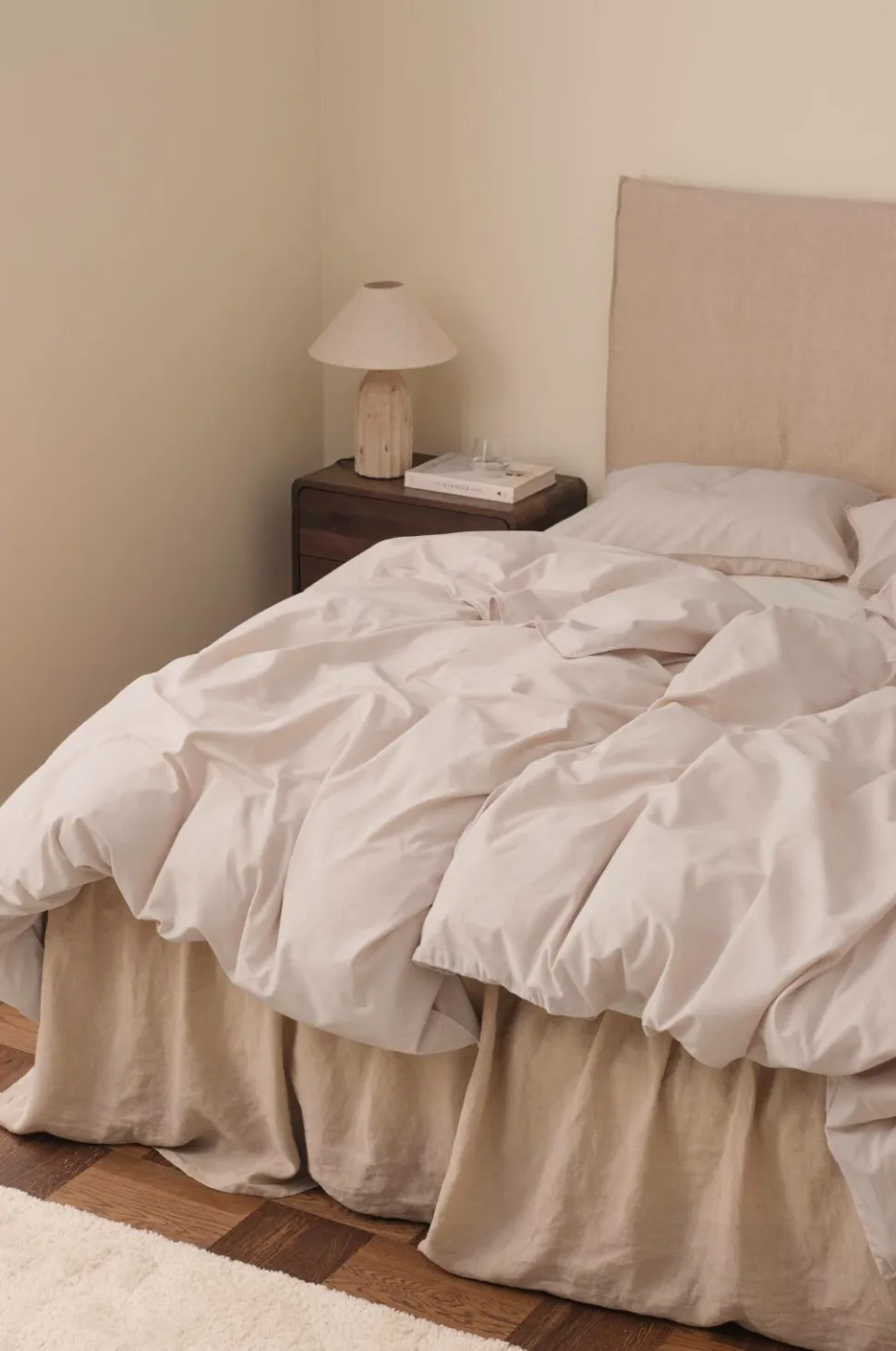 Ellos Home Sengesæt Rania i vintagevasket bomuld