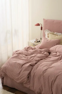 Ellos Home Sengesæt Sonneli Check i bomuld 2 eller 3 stykker