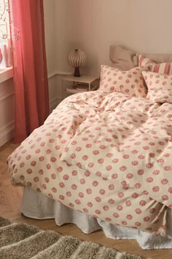Ellos Home Sengesæt Valerie Shell i bomuldsflannel 2 dele