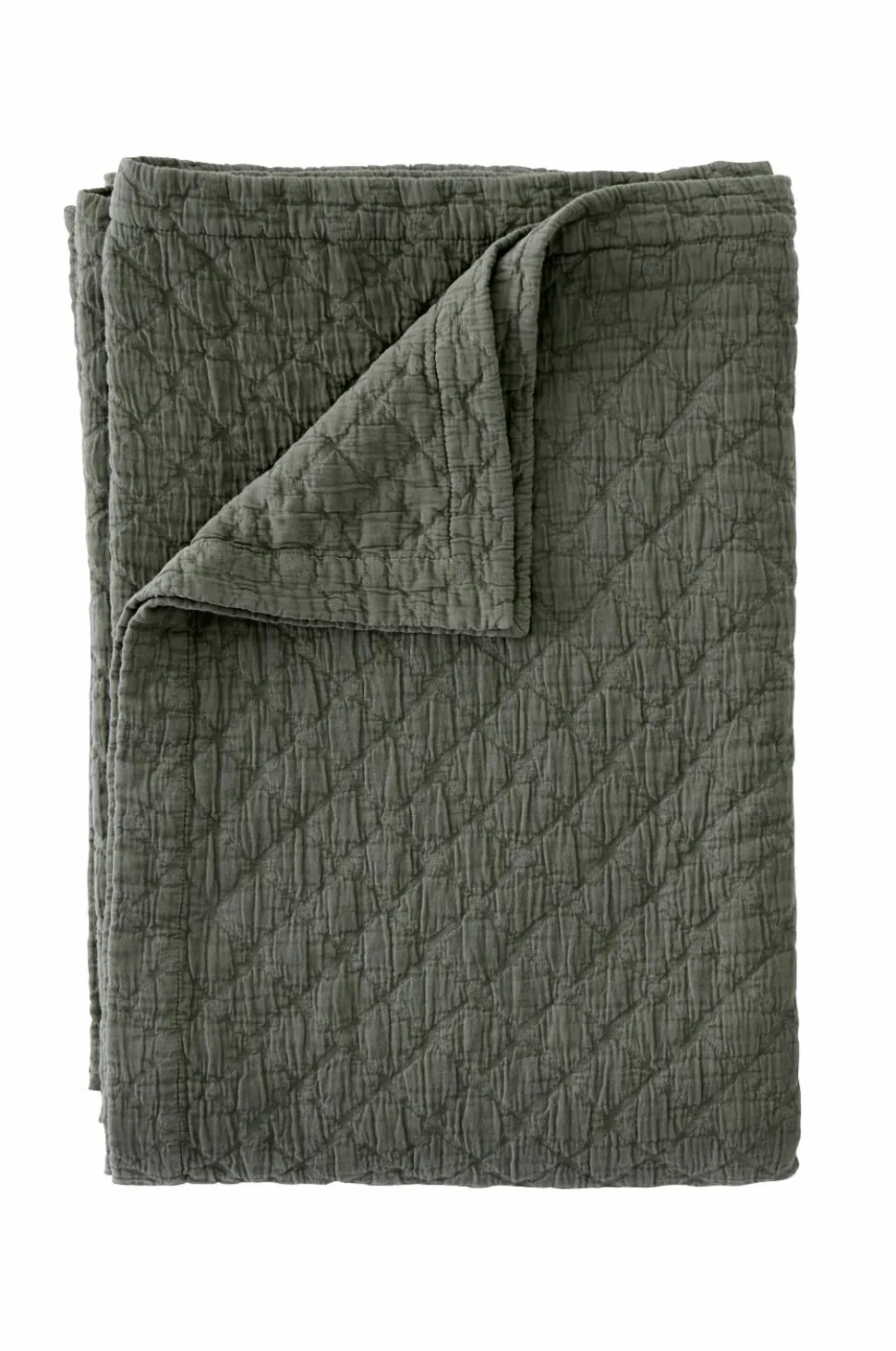 Ellos Home Sengetæppe Thelma Check i bomuld