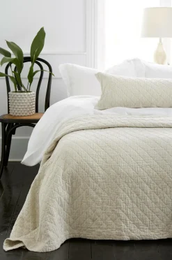 Ellos Home Sengetæppe Thelma Check i bomuld