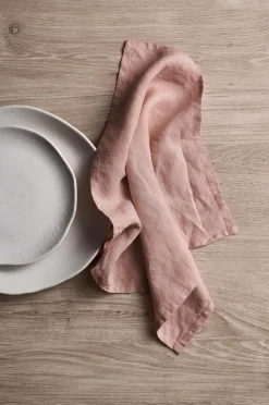 Ellos Home Serviet Malva 2-pak i 100% hør