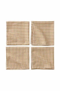 Ellos Home Serviet Ramona Check 4-pak
