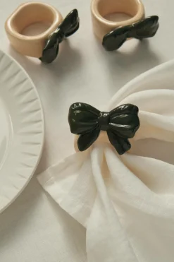 Ellos Home Servietringe Bow 4-pak