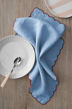 Ellos Home Servietter Malva Scallop 40x40 cm 2-pak