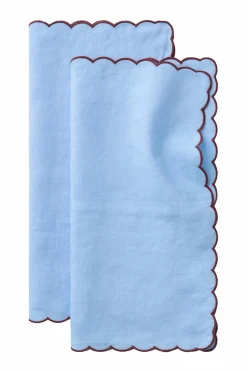 Ellos Home Servietter Malva Scallop 40x40 cm 2-pak