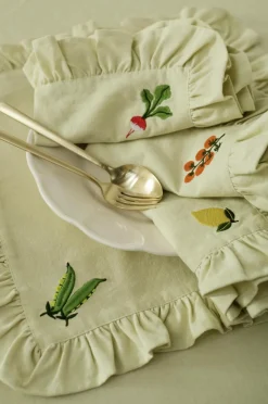 Ellos Home Servietter Lovisa Embrodery 4-pak