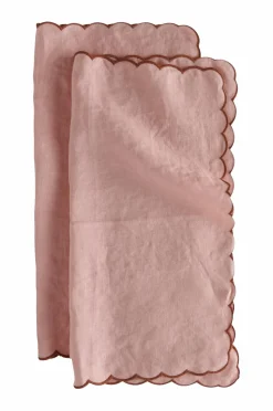 Ellos Home Servietter Malva Scallop 40x40 cm 2-pak