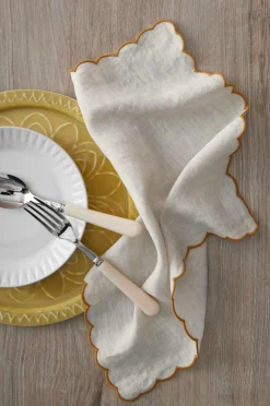 Ellos Home Servietter Malva Scallop 40x40 cm 2-pak