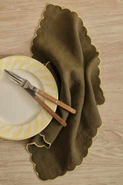 Ellos Home Servietter Malva Scallop 40x40 cm 2-pak