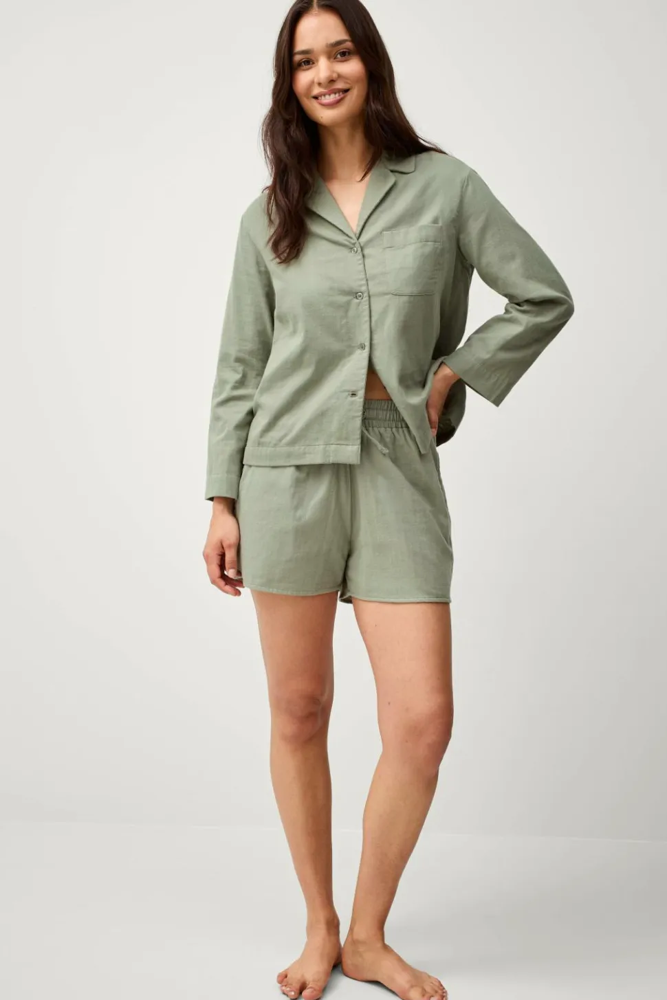 Ellos Home Shorts Candela Peached