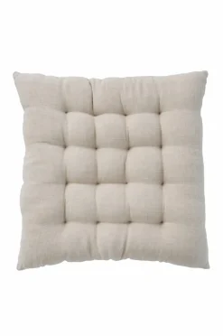 Ellos Home Siddehynde Candice af vasket hør, 40x40x5 cm