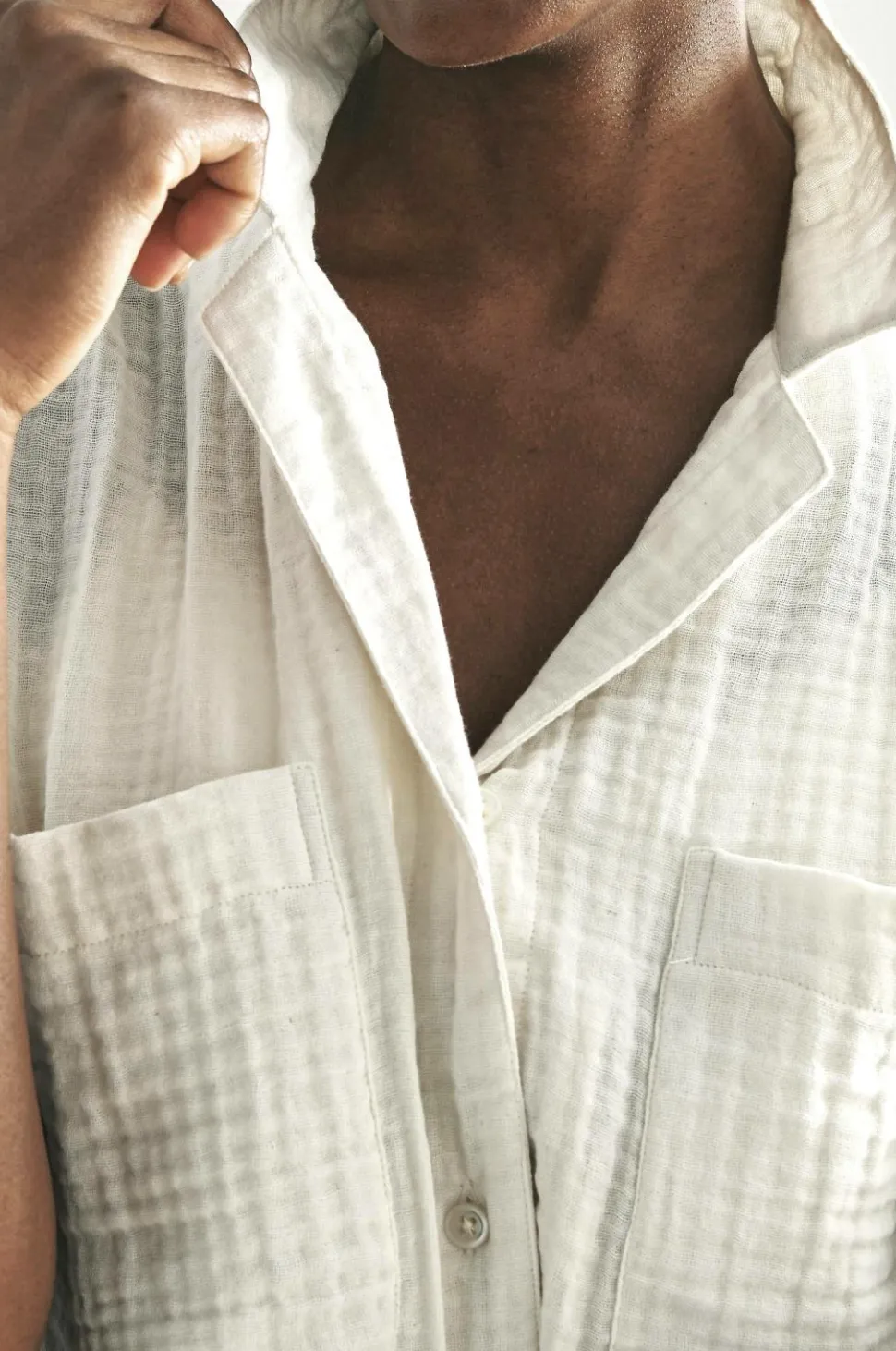 Ellos Home Skjorte Candela Camp Collar