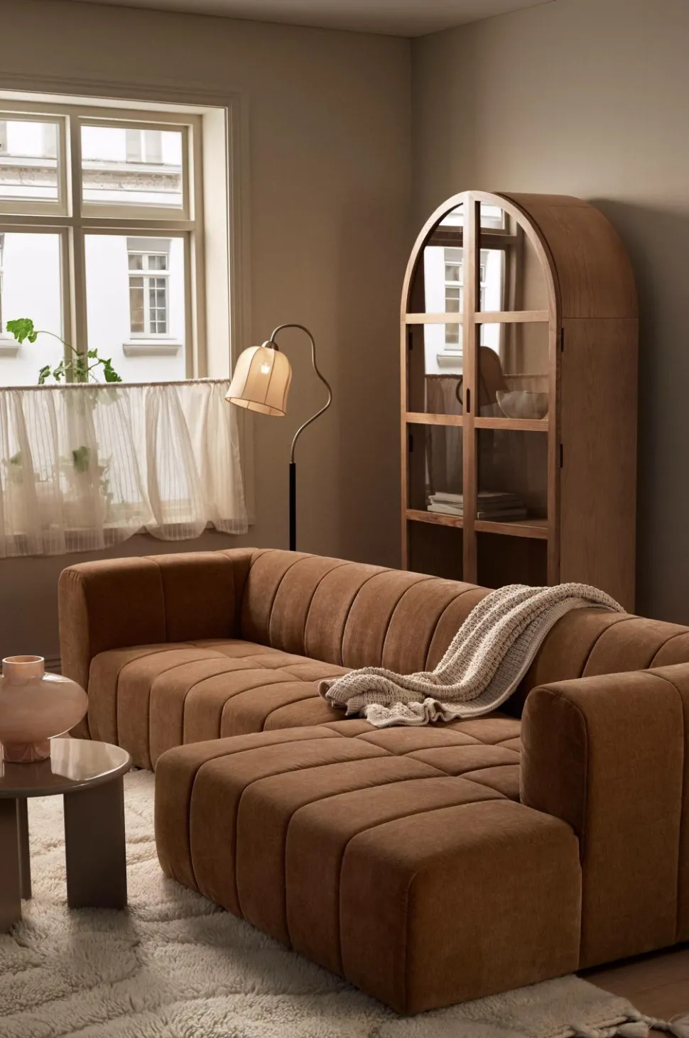 Ellos Home Sofa Corvetta 4-personers med Chaiselong