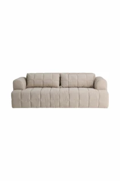 Ellos Home Sofa Soffa Axamiliam 3sits Beige G476-2 3-sæders