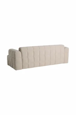 Ellos Home Sofa Soffa Axamiliam 3sits Beige G476-2 3-sæders