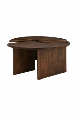 Ellos Home Sofabord Match Diameter 90 cm, 2 dele