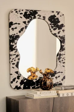 Ellos Home Spejl Cow Fur