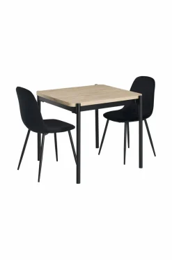 Ellos Home Spisebordssæt Gilda 2 Stolar, 75x85 cm