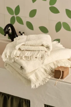 Ellos Home Sæt med frottéhåndklæder Molly 4 dele