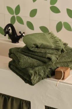 Ellos Home Sæt med frottéhåndklæder Molly 4 dele