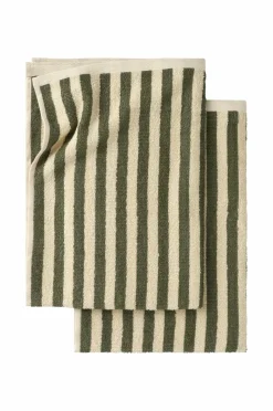 Ellos Home Sæt med frottéhåndklæder Stripe 2 dele