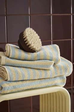 Ellos Home Sæt med frottéhåndklæder Stripe 4 dele