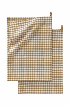 Ellos Home Viskestykke Ramona Check 2-pak