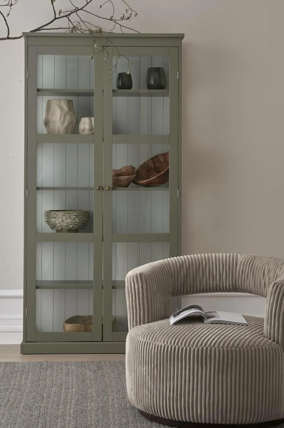 Ellos Home Vitrineskab Wilma