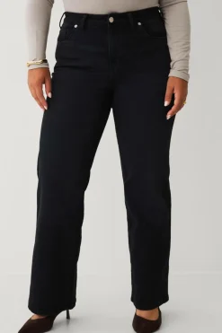Ellos Plus collection Højtaljede jeans med brede ben