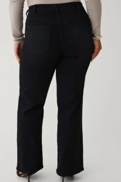 Ellos Plus collection Højtaljede jeans med brede ben