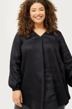 Ellos Plus collection Tunika Lisa i hør