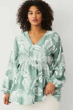 Ellos Plus collection Tunika med a-linjeform