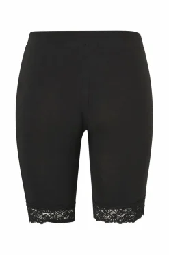 Ellos Plus collection Korte cykelshorts med blondekant