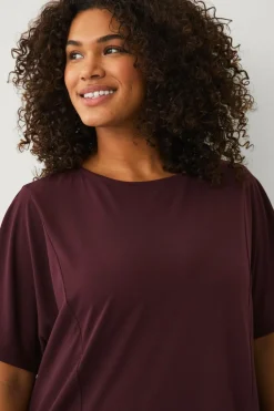 Ellos Plus collection Top med brede ærmer