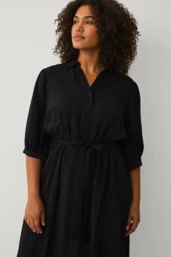 Ellos Plus collection Skjortekjole