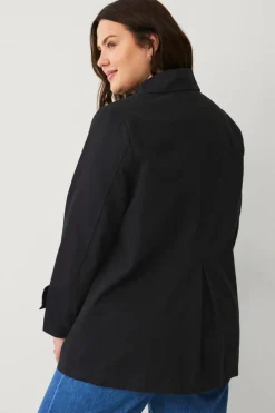 Ellos Plus collection Foret ærtefrakke i bomuldstwill