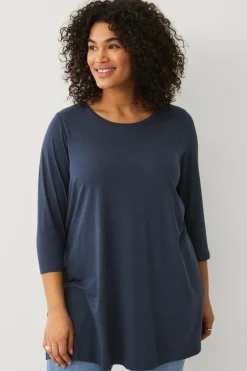 Ellos Plus collection Tunika i bomuld/viskose