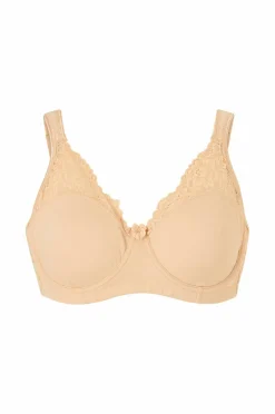 Ellos Plus collection Bh med bøjler med blondedetaljer