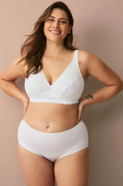 Ellos Plus collection Blød BH med blondedetaljer