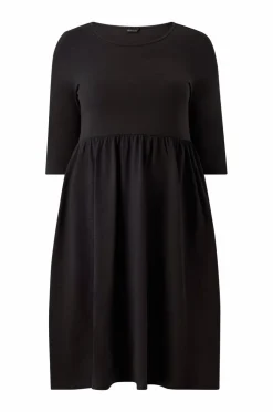 Ellos Plus collection Langærmet kjole med rund hals