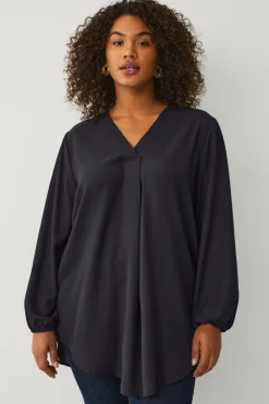 Ellos Plus collection Tunika med v-hals