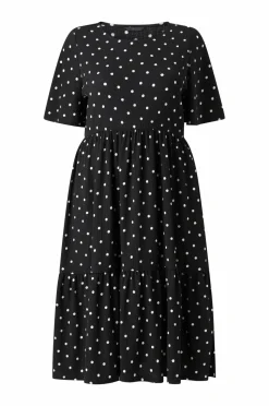 Ellos Plus collection Kjole med flæser