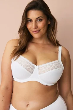 Ellos Plus collection Minimiser bøjle-bh med meshforede skåle