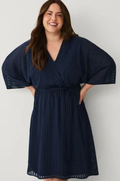 Ellos Plus collection Kjole med V-hals