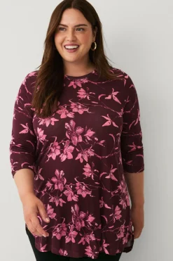 Ellos Plus collection Tunika med A-linje design