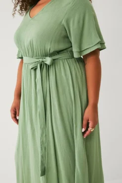 Ellos Plus collection Kjole med korte ærmer